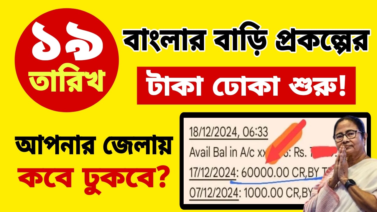 Banglar Bari Payment Realeas 2024