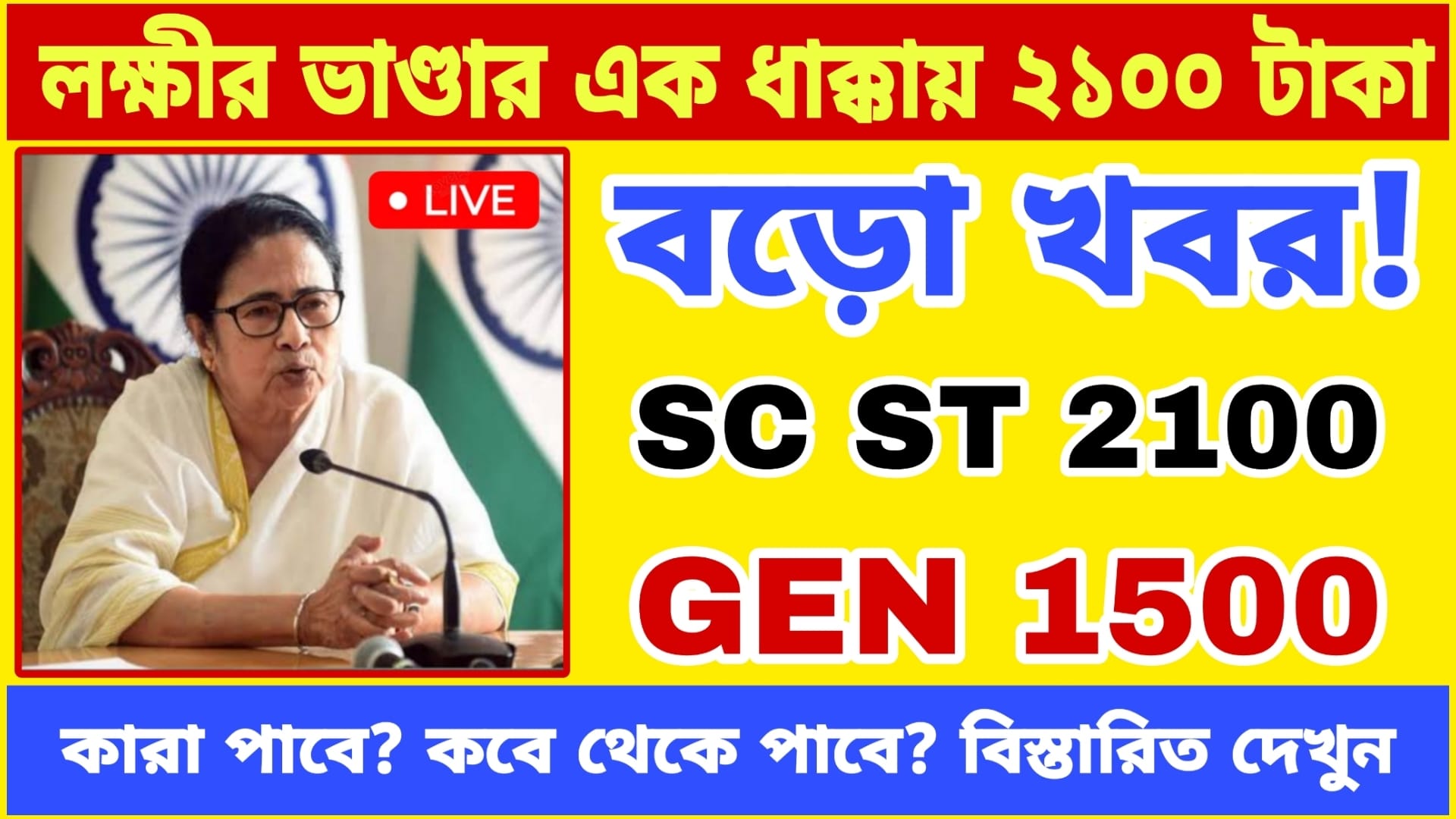 লক্ষ্মীর ভান্ডারের টাকা