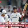 IND vs ENG Test LIVE Score