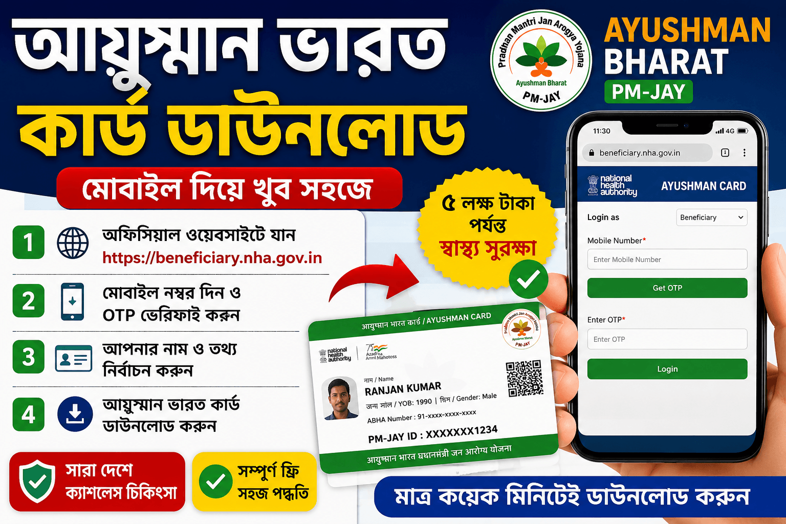 Ayushman Bharat Card Download 2026